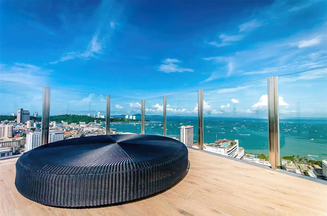 Great Location With Infinity Pool - Central Pattaya Apartment Екстериор снимка
