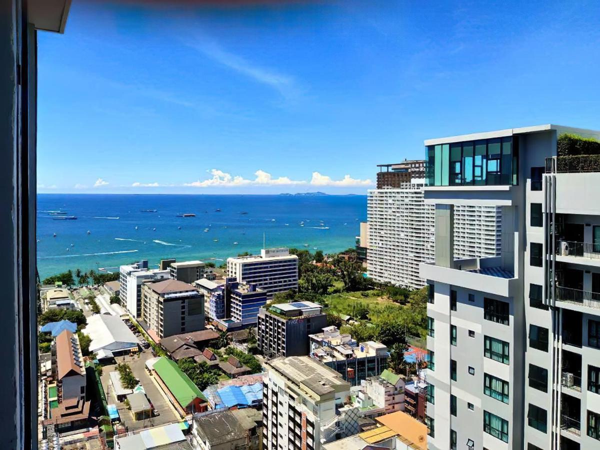 Great Location With Infinity Pool - Central Pattaya Apartment Екстериор снимка