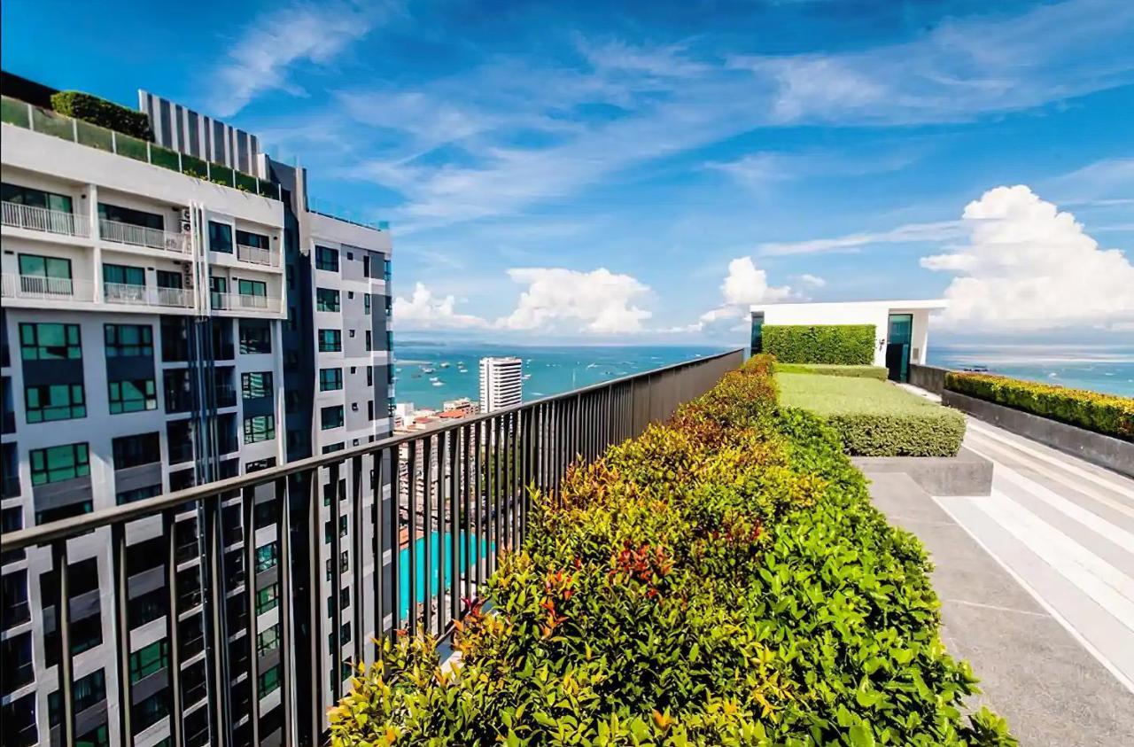 Great Location With Infinity Pool - Central Pattaya Apartment Екстериор снимка