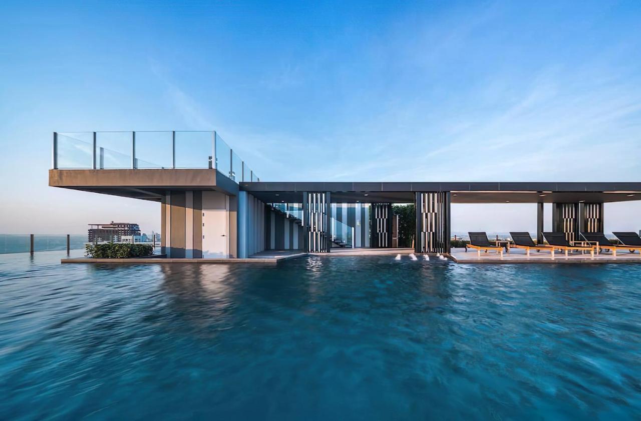 Great Location With Infinity Pool - Central Pattaya Apartment Екстериор снимка