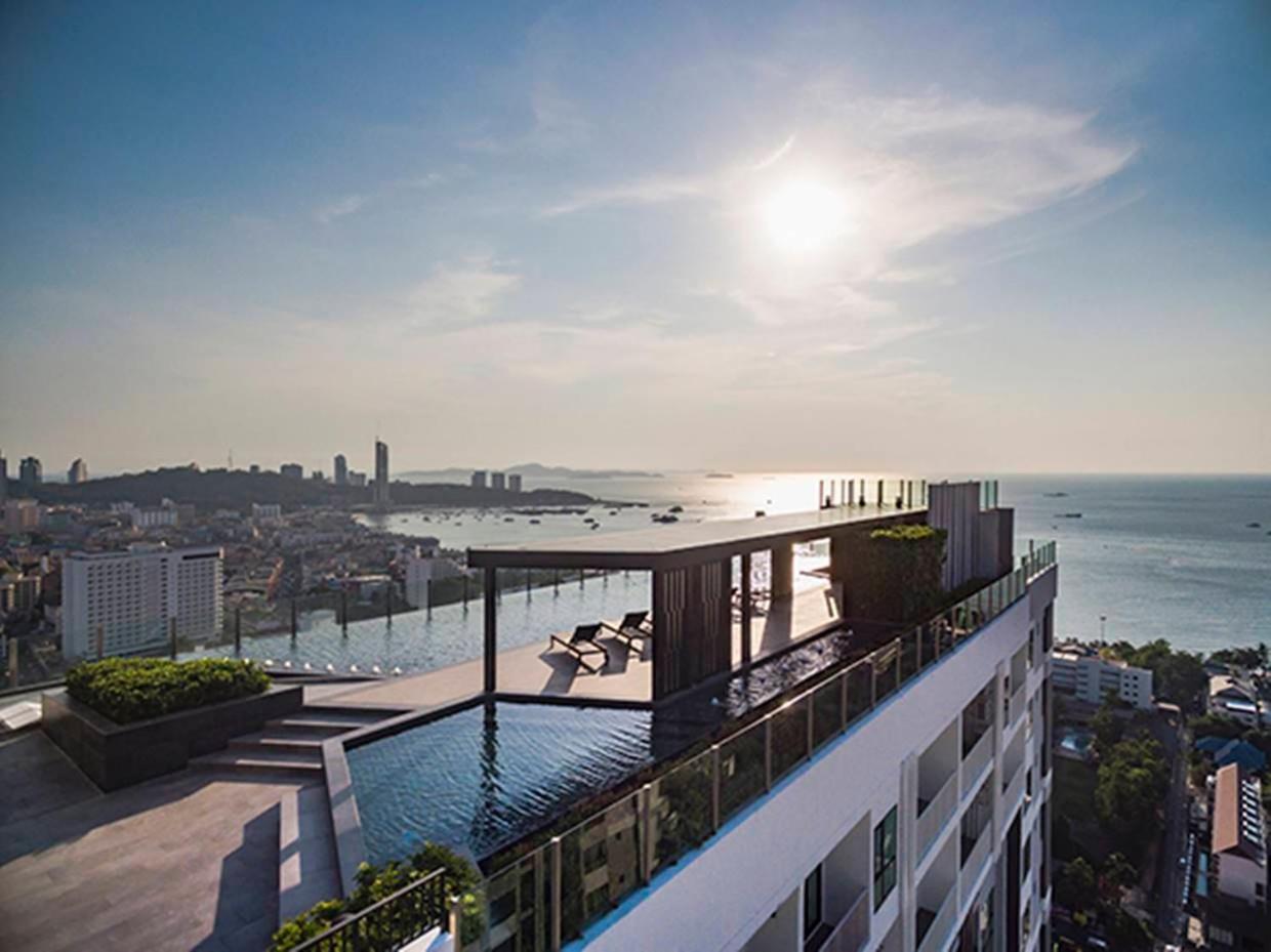 Great Location With Infinity Pool - Central Pattaya Apartment Екстериор снимка