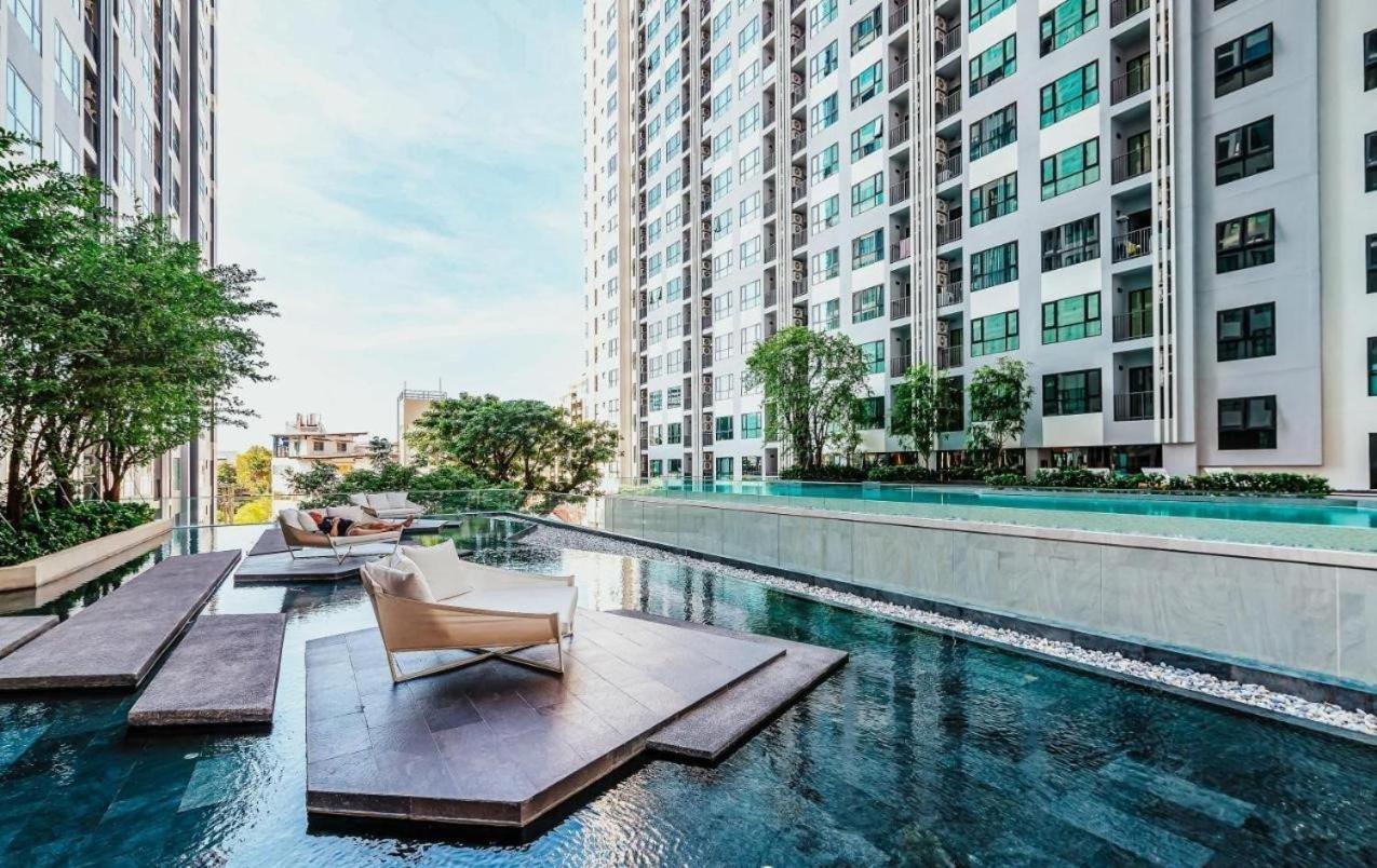 Great Location With Infinity Pool - Central Pattaya Apartment Екстериор снимка